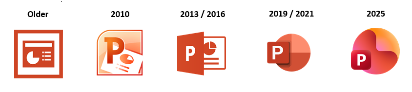 PowerPoint file icon history